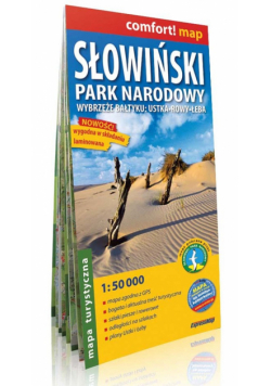 Słowiński Park Narodowy mapa turystyczna