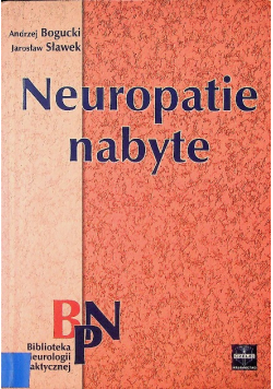 Neuropatie nabyte
