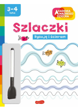 Akademia mądrego dziecka Rysuję i ścieram Szlaczki