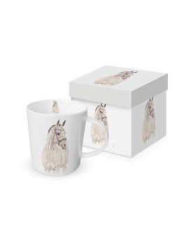 Kubek porcelanowy Koń 350ml