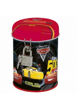 Skarbonka z kłódką Cars 42
