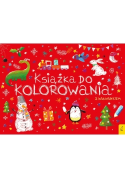 Książka do kolorowania z bałwankiem