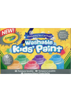 Crayola Farby zmywalne metaliczne