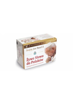 Święty Jan Paweł II Żywe Słowo do Polaków + CD