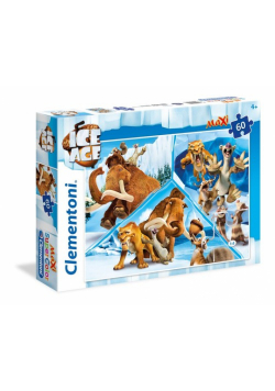 Puzzle Maxi SuperColor 60 Epoka Lodowcowa