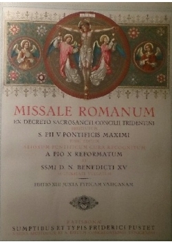 Missale Romanum,1895r.
