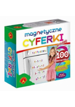 Cyferki magnetyczne na lodówkę