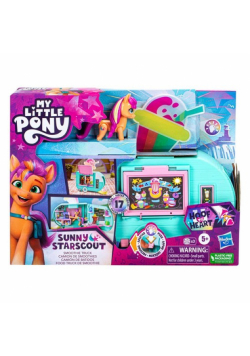 MY LITTLE PONY Sunny Starscout i ciężarówka ze Smoothie, pojazd z figurką
