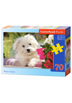 Puzzle  White Terrier 70