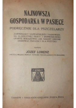 Najnowsza gospodarka w pasiece