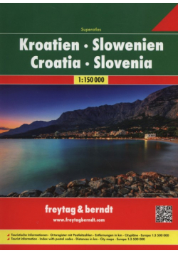 Atlas Chorwacja Słowenia 1:150 000