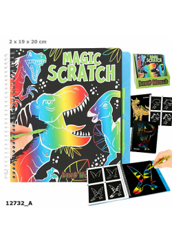 Zestaw kreatywny Magic Scratch Dino 12732A