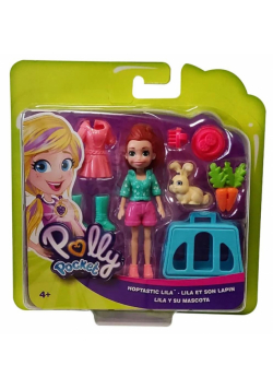 Polly Pocket. Lila z króliczkiem + akcesoria GDM11