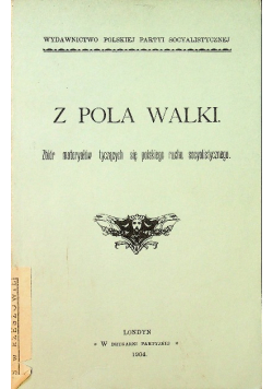 Z pola walki 1904 r.