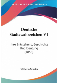 Deutsche Stadtewahrzeichen V1