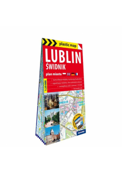 Plastic map Lublin, Świdnik - plan miasta 1:20 000