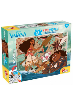 Puzzle dwustronne maxi 35 Vaiana