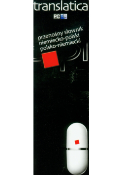 Translatica przenośny słownik niemiecko-polski polsko-niemiecki, CD