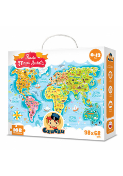 CzuCzu Puzzle Mapa świata 168