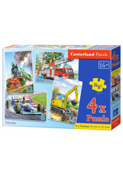 Puzzle Vehicles 4x1