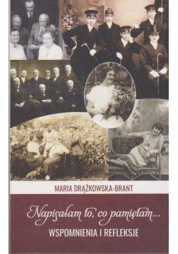 Napisałam to co pamiętam