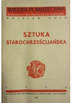 Sztuka starochrześcijańska 1948 r.