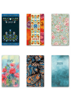 Kalendarz 2025 A6 Tygodniowy Soft MIX