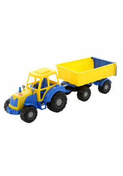 Altaj traktor z przyczepą Nr 1