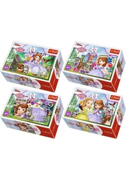 Puzzle 54 mini Magiczny świat Księżniczki mixTREFL