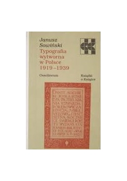 Typografia wytworna w Polsce 1919 - 1939