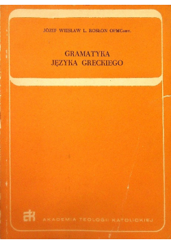 Gramatyka Języka Greckiego