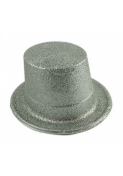Cylinder błyszczący srebrny