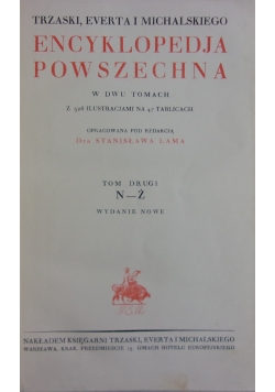 Encyklopedja powszechna, Tom II, 1927r.