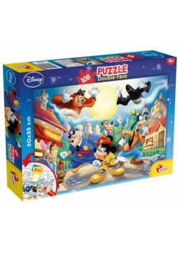 Puzzle dwustronne plus Myszka Miki 108