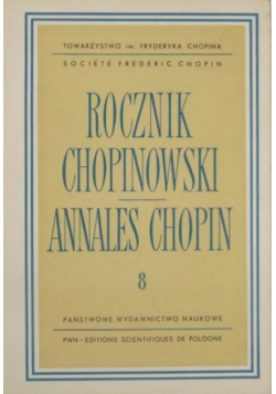 Rocznik Chopinowski Annales Chopin