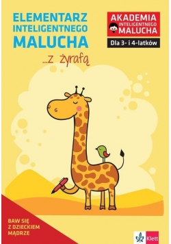 Elementarz inteligentnego malucha z żyrafą 3-4 lat