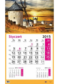 Kalendarz Jednodzielny 2015 młyn