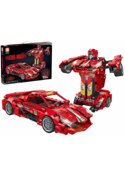 Klocki auto robot 696el