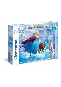Puzzle SuperColor Maxi  Kraina Lodu Ice Skating 24