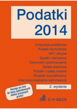 Flisek Aneta (red.) - Podatki 2014