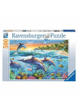 Puzzle 500 Delfiny