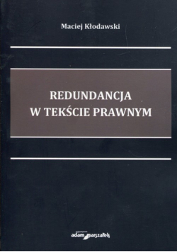 Redundancja w tekście prawnym