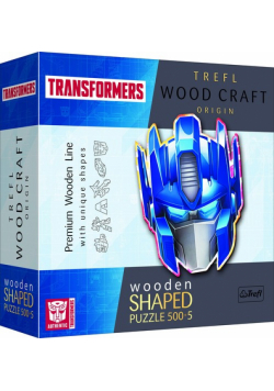 Puzzle drewniane Transformers 500