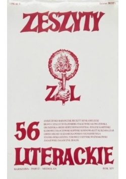 Zeszyty literackie Nr 56