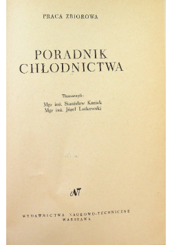 Poradnik chłodnictwa