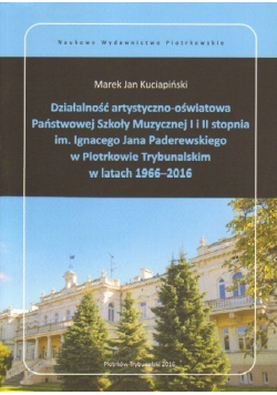 Działalność artystyczno oświatowa państwowej szkoły muzycznej