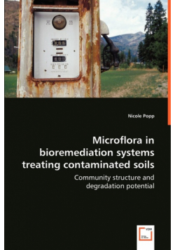 Microflora in bioremediation systems treating contaminated soils