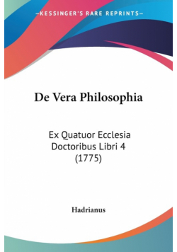 De Vera Philosophia