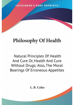 Philosophy Of Health