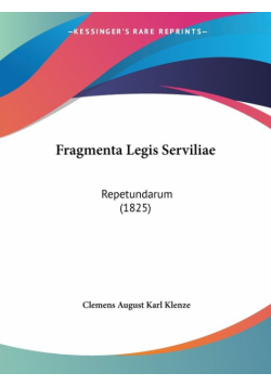Fragmenta Legis Serviliae